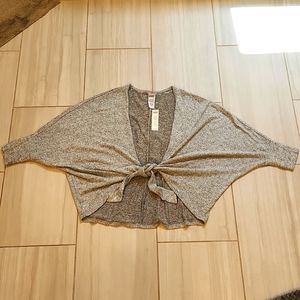 Tie-Front Cardigan